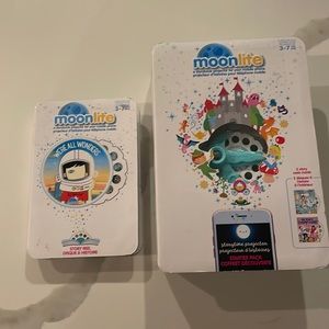 Moonlight a storybook projector for your mobile phone, two boxes included